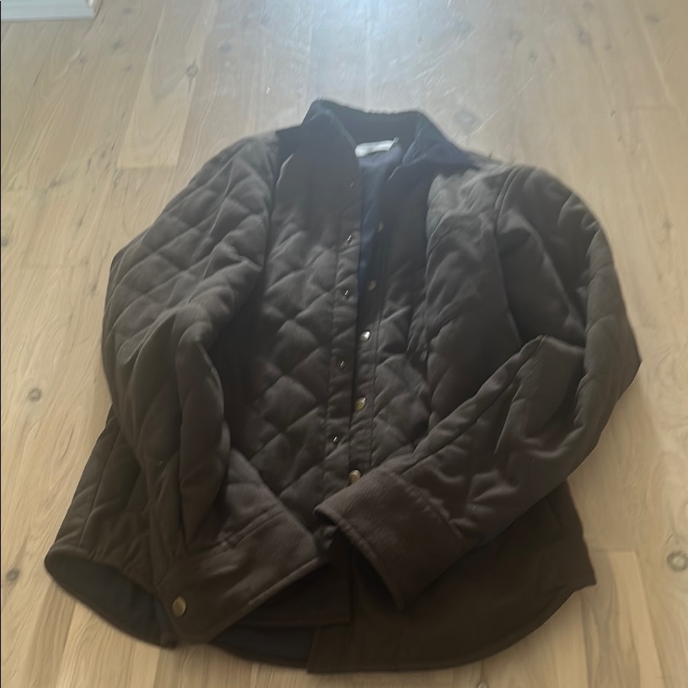 SHADES OF GREY BY MICAH COHEN Quilted Bomber Jacket - Brown